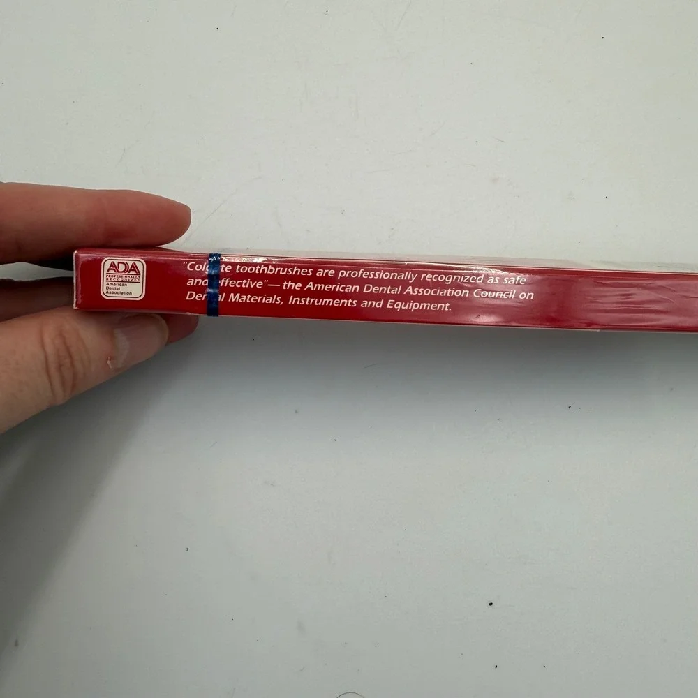 Vintage 70s 80s Colgate Classic Full Head Firm Toothbrush 40 New Sealed